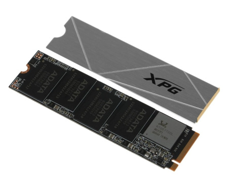 SSD-накопитель M.2 1Тб ADATA XPG GAMMIX S60 BLADE [AGAMMIXS60-1T-CS](3D NAND,NVMe,5000/3200 Мб/с) радиатор