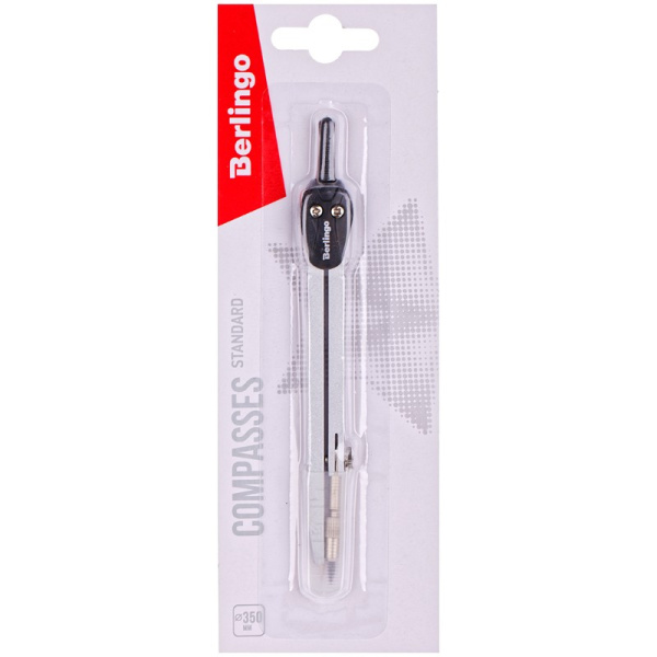 Циркуль BERLINGO "Standard" металлический (CS_00301)