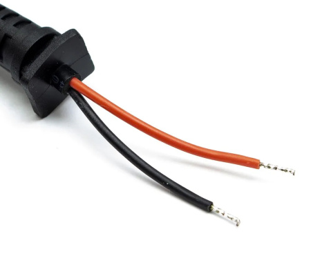 Шнур (кабель) с разъёмом питания 5.5x3.0 pin, 18AWG, 2 провода, для Samsung