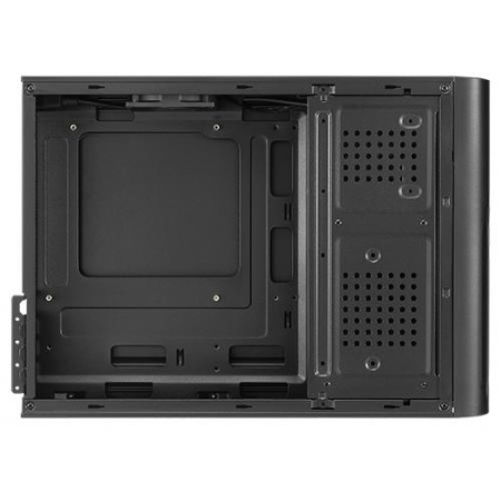 Корпус mATX Б_БП Aerocool CS-101 (USB,Audio,черный,Slim,под БП SFX)
