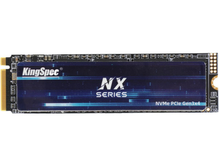 SSD-накопитель M.2 2Тб KingSpec NX [NX-2TB](3D TLC,NVMe,3500/3200 Мб/с,радиатор)