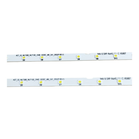 Подсветка матрицы 55" AOT_55_NU7300_NU7100_2x40LED 2шт, 40LED, 596, Samsung UE55N5500 UE55NU7000