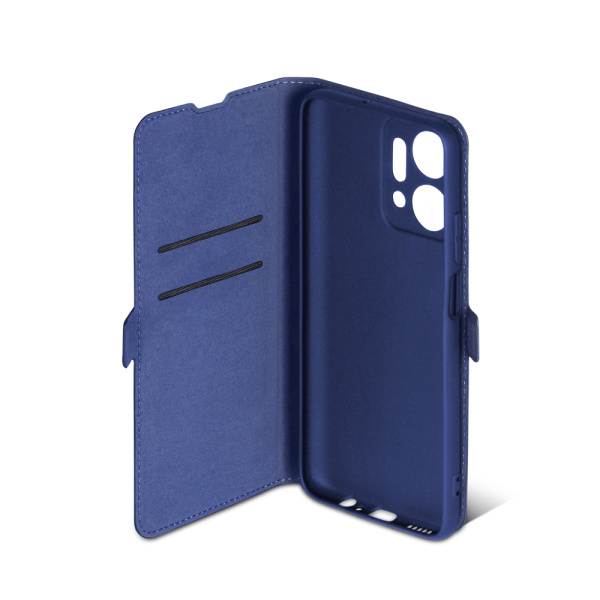 Чехол-книжка для Honor X7a/X7a Plus DF hwFlip-115 (blue)