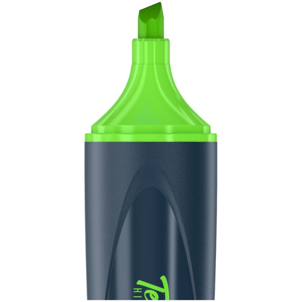 Маркер текстовыделитель BERLINGO "Textline HL300" зеленый, 1-5мм (T3016) 