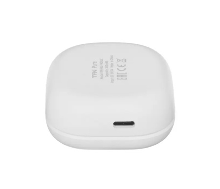Гарнитура TWS TFN Pure ANC (TFN-HS-TWS032WH) 32 Ом 105дБ Белый