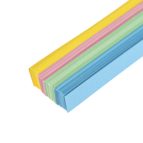 Бумага цветная для квиллинга Апплика 4 цв, 200 полос, 9мм (С2331-01) 