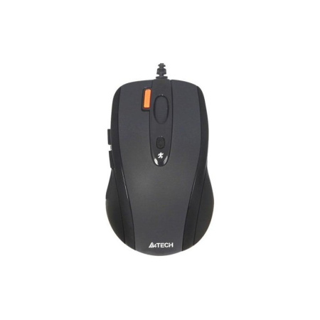 Мышь USB A4Tech N-70FX оптическая V-Track, 1600dpi, 7кн., кабель 0.6м, Black