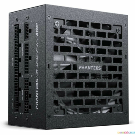 Блок питания 750Вт PHANTEKS AMP GH 750W Black (APFC,120мм,4PCI-E,3SATA,12VHPWR,80+Gold,полностью модульный,ATX 3.1)[PH-P750GH_BK01]