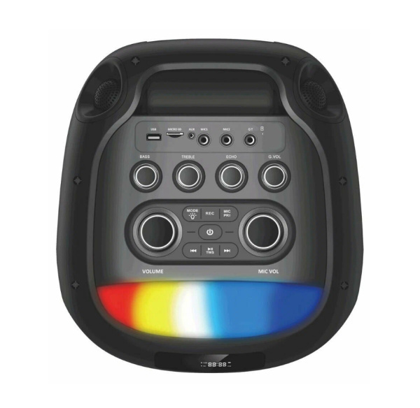 Портативная колонка ELTRONIC 30-30 DANCE BOX 1200 динамик 10" 2шт. 120Вт, Bluetooth, TWS, FM, USB,  mic