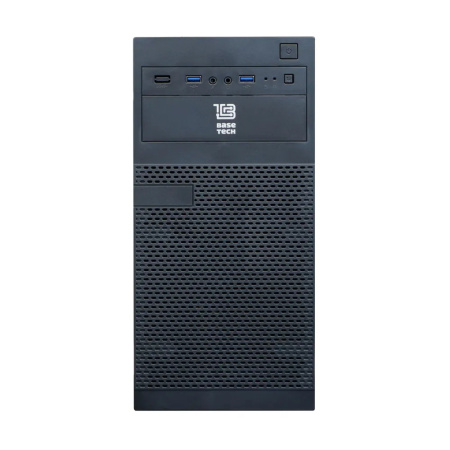 Корпус mATX Б_БП BaseTech M3408 (2*USB3.0,Audio,черный)[BT-M3408-B]
