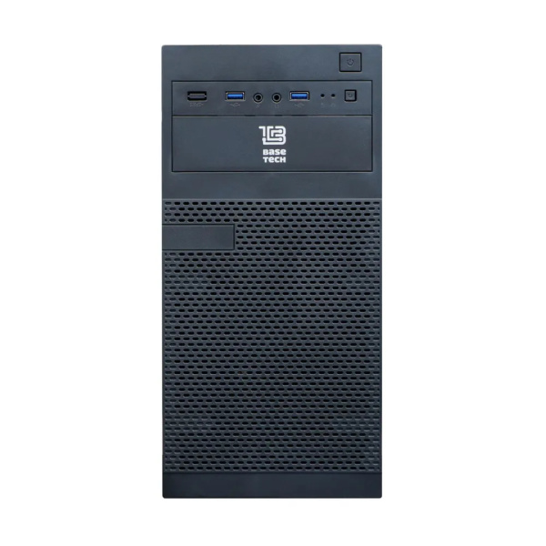 Корпус mATX Б_БП BaseTech M3408 (2*USB3.0,Audio,черный)[BT-M3408-B]