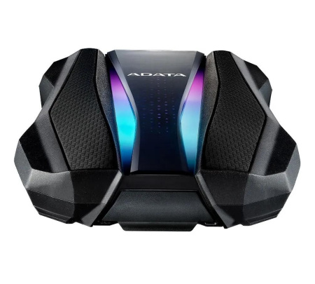 Жесткий диск USB3.2 2.5" 2TB A-Data HD770G (AHD770G-2TU32G1-CBK) Черный,IP68, RGB