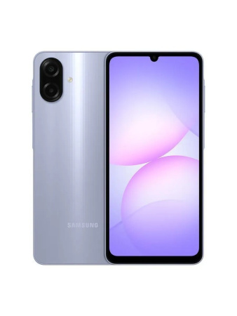 Смартфон Samsung Galaxy A07 4Гб 64Гб SM-A075 Light Violet 6.7", PLS, 1600*720, 2*2.2+6*2ГГц, 50+2МП, 8Мп, 4G, 5000мАч, And15