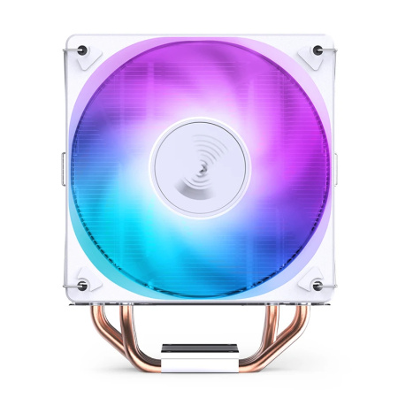 Кулер S115х/1200/1700/AMx Jonsbo CR-1000E White (210W/120mm/600-1500rpm/LED/4 тепловые трубки/белый)