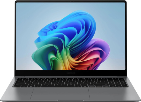 Ноутбук Samsung Galaxy Book 5 Pro NP960 Core Ultra 7 256V 16Gb SSD512Gb Intel Arc 140V 16" AMOLED Touch 2.8K (2880x1800) Windows 11 Home English grey WiFi BT Cam (NP960XHA-LG1IN)