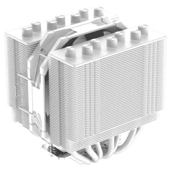 Кулер S115x/1200/1700/AMx ID-Cooling SE-207 XT SLIM SNOW (220W/120mm/700-1800rpm/7 тепл.трубок/высота 135мм!/белый)