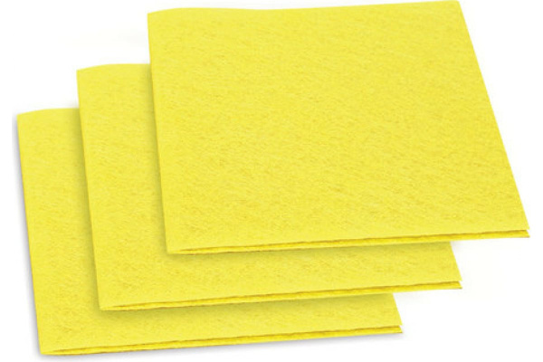 Салфетки вискозные ЛАЙМА, КОМПЛЕКТ 3 шт., 30*38см (601560)