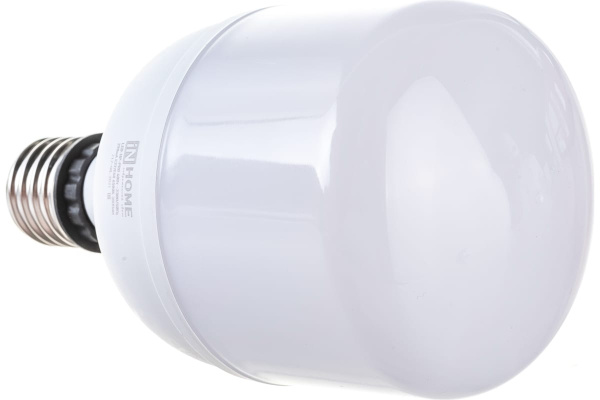 Лампа светодиодная E27 40Вт 6500K 3800лм с адаптером E40 IN Home 4690612031101