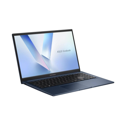 Ноутбук Asus Vivobook 15 X1504MA-BQ601 Core 3 304 8Gb SSD256Gb Intel Graphics 15.6" IPS FHD (1920x1080) без ОС blue WiFi BT Cam (90NB17I1-M01140)