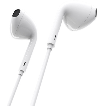 Гарнитура проводная BOROFONE BM30 вставные, кабель 1.2м, белый