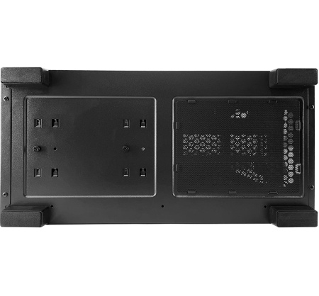 Корпус mATX Б_БП XASTRA Q500M 3ARGB-C10 Black (USB3.0,Audio,черный,3х120мм ARGB,ARGB+PWM HUB 10port,CPU Cooler до 160мм, VGA до 405мм,"аквариум")[Q500
