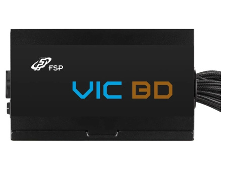 Блок питания 650Вт FSP VIC-650BD (ATX 3.1,APFC,120мм,3PCI-E,5SATA,80+Bronze)[VIC-650BD]