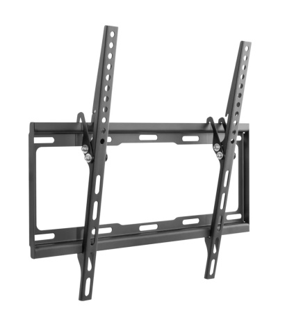 Кронштейн ITECHmount P4T черный настенный,для тв,32-75",до 45кг,от стены 22 мм,с функцией наклона -8°~ +0°,VESA:  50х50, 75x75, 100x100, 200x200, 300x