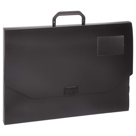 Папка-портфель А3 OfficeSpace 1 отделение, черный (363212)