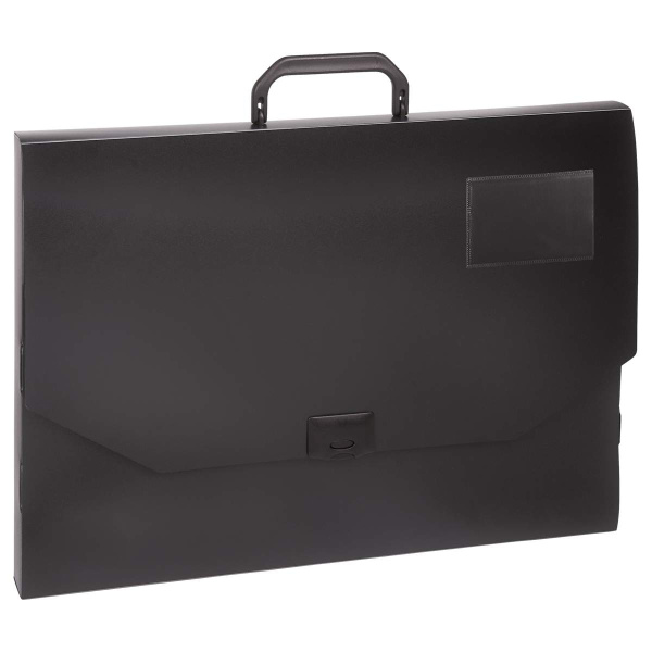 Папка-портфель А3 OfficeSpace 1 отделение, черный (363212)