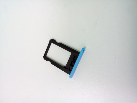 Контейнер SIM iPhone 5C синий
