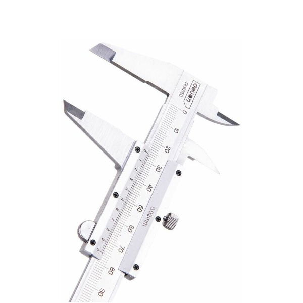 Штангенциркуль механический 150мм, 0.02мм, металл, Deli DL92150