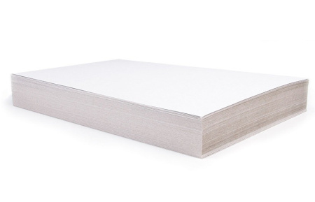 Картон белый А4 BRAUBERG немел., 260гр/м2, 100л. (124877)