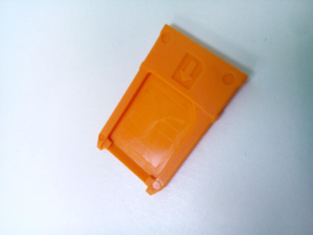 Контейнер SIM Sony LT28i (Xperia Ion) оранжевый