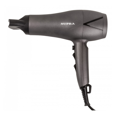 Фен Supra PHS-2011M Black 2000Вт, 3 режима, 1 насадка