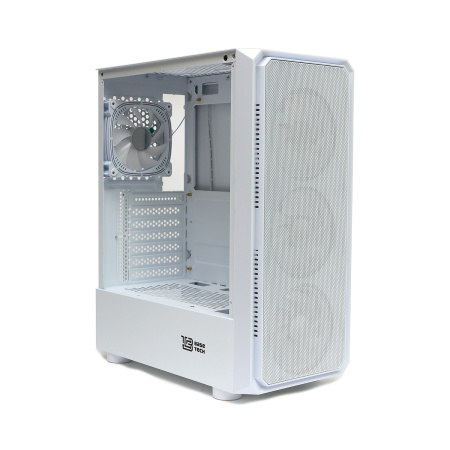 Корпус ATX Б_БП BaseTech eXtreme GFX-03 (USB3.0,Audio,TG,белый,4х120мм RGB)[BT-GFX-03W-MESH-4F-RGB]