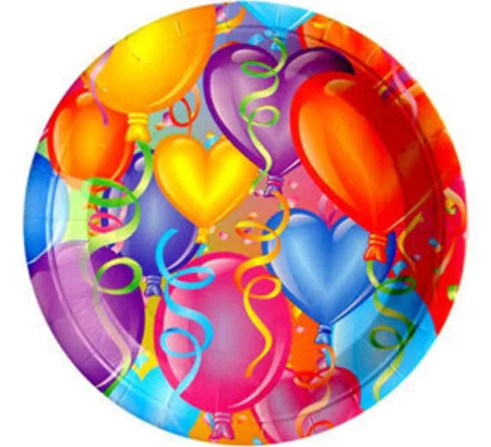 Бумажные тарелки "Праздничное настроение" 6шт (5430660)