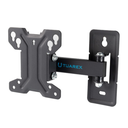 Кронштейн Tuarex ALTA-108 черный настенный,10-27",до 20кг,нак. +5° -15°,от ст. 60-185мм