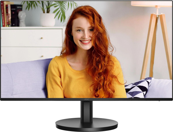 Монитор 23.8"/AOC/24B3HA2/Черный/IPS/1920*1080/100Гц/VGA/HDMI/Мультимедиа