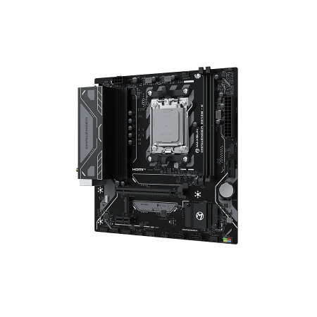 Мат.плата SocAM5 AMD B850 MAXSUN MS-Challenger B850M-K WIFI (mATX,2DDR5,M.2,PCI-E16,PCI-E,HDMI,PC6800,Wi-Fi 6,BT 5.3)