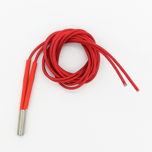Нагревательный элемент для 3D принтера 24в, 40вт 6*20мм, 1метр