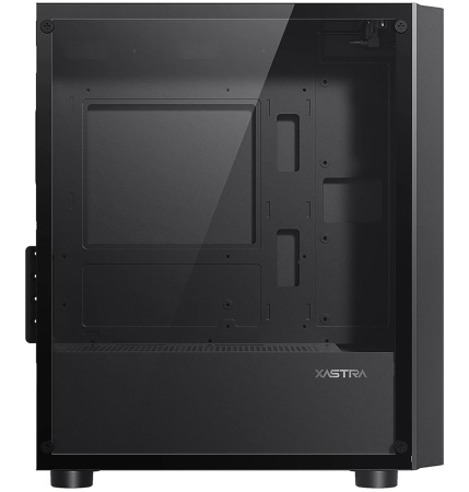 Корпус mATX Б_БП XASTRA A402M 4ARGB Black (USB3.0,Audio,TG,черный,Mesh,4х120мм FRGB,CPU Cooler до 159мм, VGA до 310мм)[A402M-4FC12A-BK]