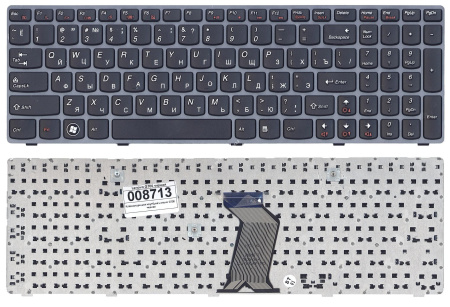 Клавиатура Lenovo Ideapad G500, G700 чёрный