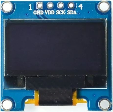 Дисплей OLED 0.96" 128*64, синий, SSD1306, I2C