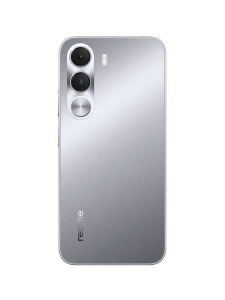 Смартфон Realme C100i 4Гб 128Гб Серебристый 6.8", IPS, 1520*720, 2*1.8+6*1.6ГГц, 8Мп, 5Мп, 4G, NFC, 7000мАч, And 16