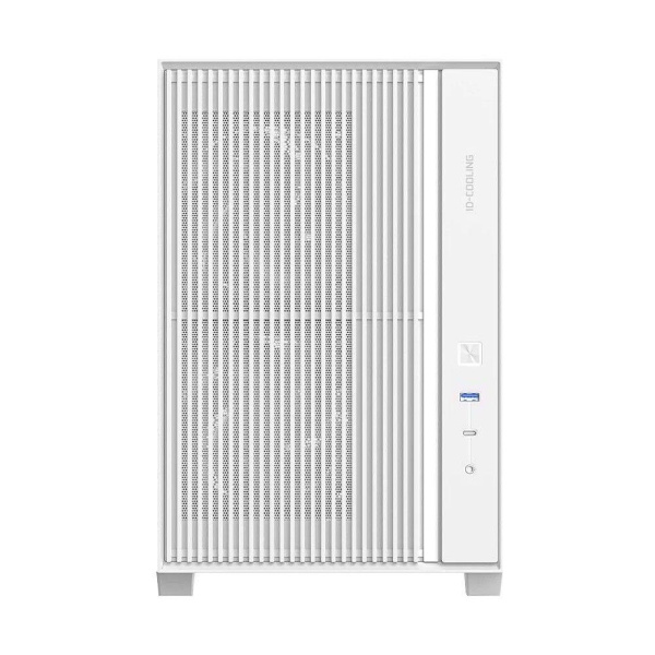 Корпус Case ID-Cooling FLOW 500 AIR White mATX/win TG/2 fans/Gen2 Type C/CPU 180mm/GPU 403mm/ no PSU