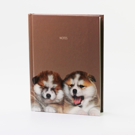 Записная книжка А6 48л. "Puppies" Канц-Эксмо КЗ6483723