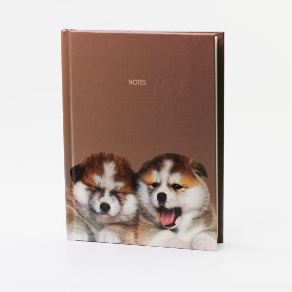 Записная книжка А6 48л. "Puppies" Канц-Эксмо КЗ6483723