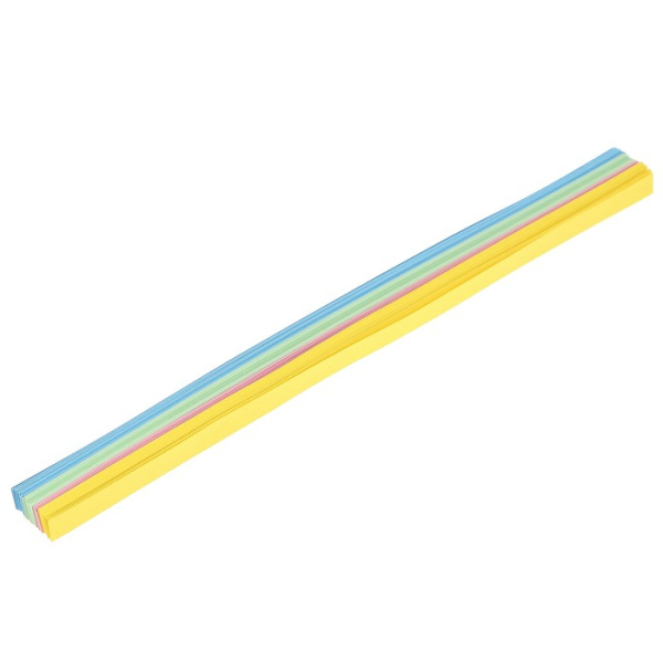 Бумага цветная для квиллинга Апплика 4 цв, 200 полос, 6мм (С2329-01) 