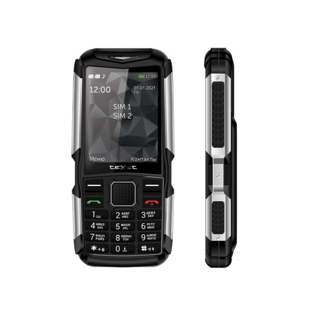 Сотовый Texet TM-D314 Black 2sim/2.8"/320*240/microSD/Bt/2500мАч/моноблок