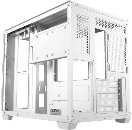 Корпус Bloody BD-CC108 белый без БП mATX 9x120mm 2xUSB3.0 audio bott PSU
